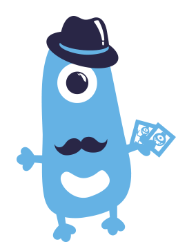 Blauw mannetje