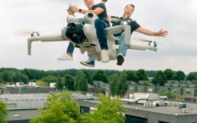 De lucht in voor onze klanten